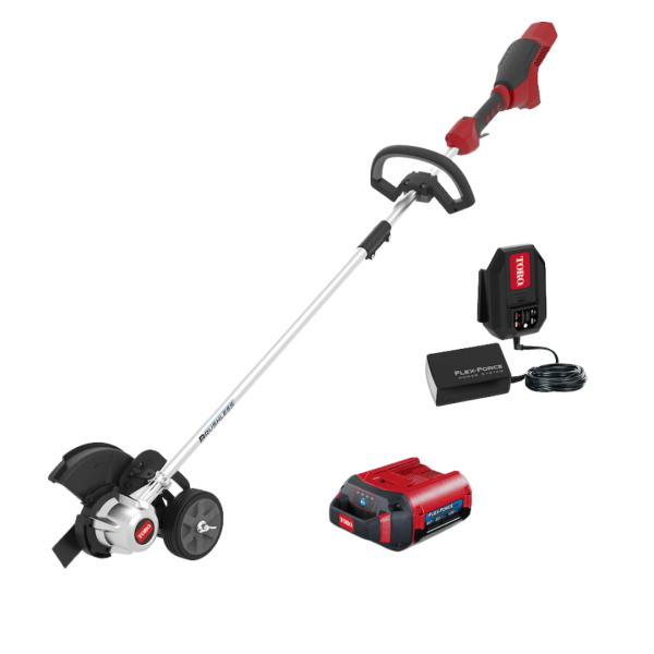 Toro 60V MAX* 8 in. (20.3 cm) Brushless Stick Edger with 2.0Ah Battery