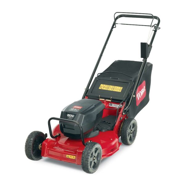 Toro 21 in. (53 cm) Heavy Duty Variable Speed Zone Start 60V MAX* Electric Battery 2-Bail with (2) 7.5Ah Batteries and Charger