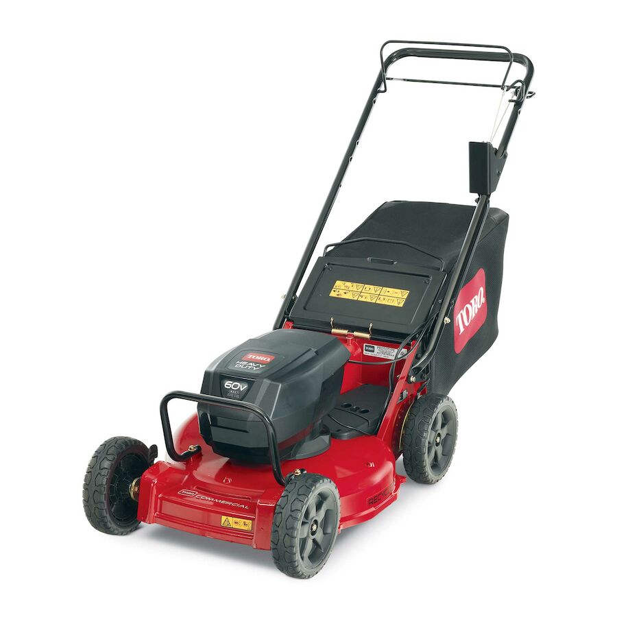 Toro 21 in. (53 cm) Heavy Duty Variable Speed Zone Start 60V MAX* Electric Battery 2-Bail with (2) 7.5Ah Batteries and Charger - Image 3